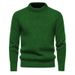 Men's Clothing Retro Thick Sweater Men's Vintage Knit Sweater Winter Warm Thick Cable Pullover Retro Style Casual Turtleneck Wool Blend_viptrois.com