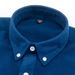 Men's Corduroy Shirt – Long Sleeve, Wrinkle-Resistant, Relaxed Fit, Solid Color For Business Casual & Everyday Wear_viptrois.com