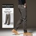 Men's Casual Suit Pants High End Slim Fit Business Tailored Hong Kong Trendy Brand Black Spring Autumn New Style_viptrois.com