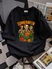 Funny Summerween Skeletons Luau Party Halloween Beach Vibes T-Shirt Women Stretched T-Shirt For Women Casual Soft Designer Clothes Versatile Unisex Female Streetwear Summer Stylish Breathable Comfortable Print Round Neck Short Sleeve Fashion_viptrois.com