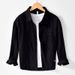 Simple Casual Solid Color Pocket Shirt Retro Versatile Long Sleeved Loose Jacket_viptrois.com