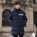 Men's Clothing Long Business Suit Down Jacket For Men And Women, Over The Knee, Warm Jacket For Reception Desk Of 4S Hotel, Bank And Sales Office_viptrois.com