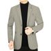 CT 2025 Spring And Autumn Middle-aged Men's Blazer Dad's Thin Business Casual Jacket Single Suit Men_viptrois.com