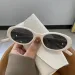 2025 Women Oval Sunglasses Retro Style Outdoor Leisure Decorative Glasses_viptrois.com