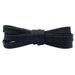 Cotton waxed shoelaces 0.8cm wide suitable for small white shoes canvas shoes leisure sports Shoe wax strap_viptrois.com