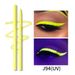 Eye Shadow & Liner Combination Julystar Color UV Fluorescent Eyeliner Gel Pencil Waterproof And Oil Proof Non Smudge Pearlescent Eyeliner Pencil_viptrois.com