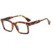 Women's Eyewear Frames Anti Blue Light Glasses Fashionable Men And Women Can Be Matched With Myopia Glasses Frame All Match Flat Glasses_viptrois.com