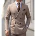 Men's Clothing Suit Men's Suit Two Piece Suit Slim Fit Business Groomsmen Casual Suit_viptrois.com