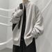 New Casual Knitted Jacket Men's Retro Fashion Cardigan Sweater Jacket_viptrois.com