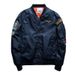 Men's Clothing Spring And Autumn European And American Trendy Baseball Uniform Men's Workwear Jacket Air Force MA1 Pilot Jacket Men's Thin Style_viptrois.com