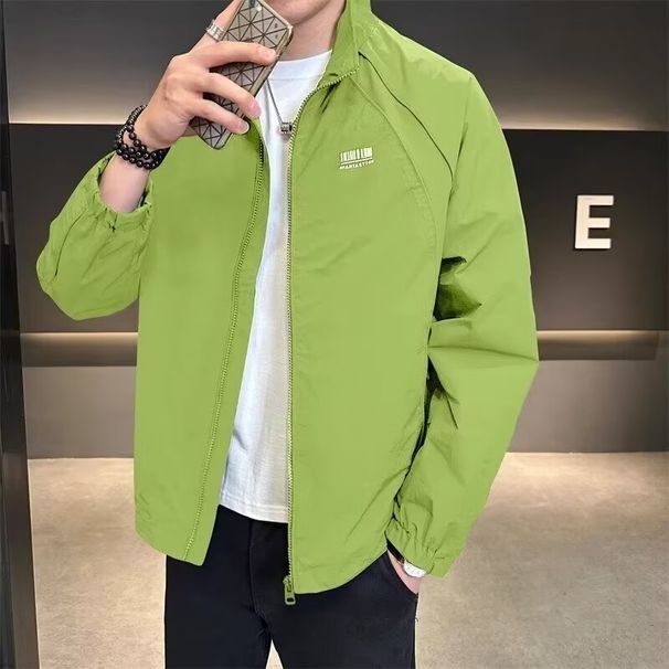 New men's spring and autumn assault jackets, trendy and versatile, windproof zipper jackets, functional workwear jackets_viptrois.com