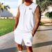 2024 Summer Cross-border New Casual Sports Basketball Suit Men's European And American Trend Sleeveless Top Men's_viptrois.com