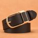 Unisex Men's belt casual pin buckle belt Retro trend denim soft leather men's belt_viptrois.com