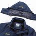 Men's Winter Thermal Jacket With Fleece Lining, Thickened Cotton Coat For Outdoor Cold Weather Protection, Windproof Warm Parka For Travel Wear_viptrois.com