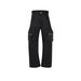 Men's and women's urban black casual trousers, trendy men's and women's same three-dimensional pockets and micro-flare zipper overalls_viptrois.com