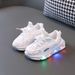 New fashion sports light shoes spring and autumn breathable casual shoes with light children light soft soled toddler shoes_viptrois.com