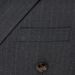 Men's Clothing Casual Slim Gray Striped Studio Photography Wedding Suit Two Piece Set_viptrois.com