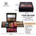 Miss Young Black Plastic Case Makeup Matte Earth Tone Eyeshadow Palette_viptrois.com