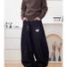 Wide Leg Pants For Men 2025 New Summer Diagonal Stripes, High Waist Hanging Feeling, Loose And Slimming, Lazy Style,_viptrois.com