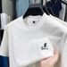 Men's Clothing Summer High Quality Jacquard Short Sleeved T Shirt Round Neck Simple Versatile Pony Embroidered T Shirt_viptrois.com