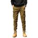 Retro Cargo Pants Men – Slim-Fit Military Workwear Pants (29-38, 97% Cotton + Stretch, Multi-Pocket & Street Style)_viptrois.com