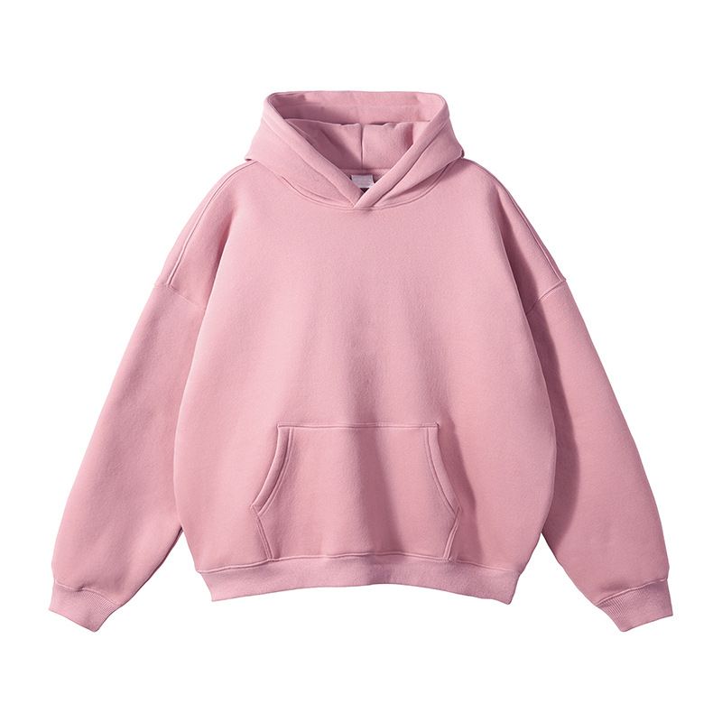 Men's Oversized Hooded Sweatshirt 360GSM Heavyweight Cotton Blend Pullover Casual Streetwear For Teens & Adults_viptrois.com