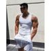 Men's Slim Fit Ice Silk Vest - Breathable & Stretchy Tank Top For Streetwear & Gym Workouts - Lightweight Summer Sports Wear_viptrois.com