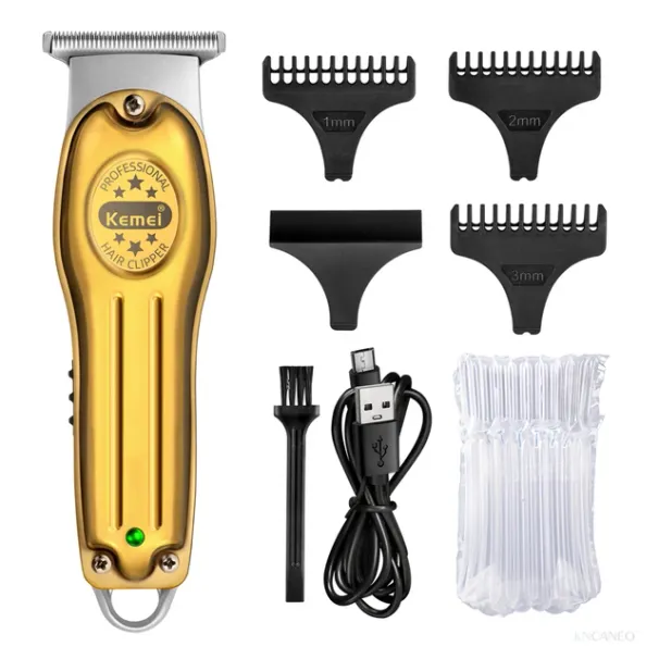 Professional Trimmer Electric Clipper Men's Rechargeable Barber Cordless Hair Cutting hine for Bareheaded_viptrois.com