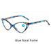 Unisex Kaiya New Anti-blue Printed Reading Glasses New Fashion Trend Women's Old Light Mirror Frame Manufacturers Wholesale Reading Glasses_viptrois.com
