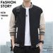 Pure 2022 Spring And Autumn New Men's Sports Casual Baseball Jacket Oversized Loose Youth Trendy Top With Printed_viptrois.com