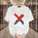 Summer Cotton Base Layer Round Neck T-Shirt Loose Casual American Style Trendy Brand Unisex Short Sleeve_viptrois.com