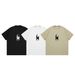 Original American Street Heavy-duty Small Neckline Simple Printed Short-sleeved Summer Men's And Women's Loose Trend Bottoming Shirt_viptrois.com