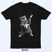 Cat Kitten Playing Guitar Rock On Star Funny Rock And Roll T-Shirt Mens Womens Tees Top_viptrois.com