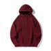 Monochrome Man- Japanese Loose Solid Color Hooded 2024 Autumn Winter New Lazy Style Adjustable Knitted Sweater Casual Jacket_viptrois.com
