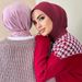 Modal Cotton Hijab Scarf – Middle Eastern Women's Headwear With 3-Button Tie (Breathable Inner Hat & Malay Style Covering)_viptrois.com