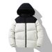 Men's Clothing Winter Men's Short Down Jacket Printed Thickened Men's And Women's Korean Style Youth Winter Clothes Hooded Puffer Jacket_viptrois.com