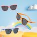 2024 Cute Children's Square Polarizing Glass Student Sunglasses 8-137_viptrois.com