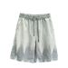 Men's Clothing 300g Washed Distressed Shorts Spring And Summer Trendy Retro High Street Retro Shorts Casual Sports Pants For Men And Women_viptrois.com