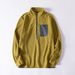 Premium Fleece Half-Zip Sweatshirt For Men & Women – Cozy Brushed Lining, Stand Collar Unisex Pullover_viptrois.com