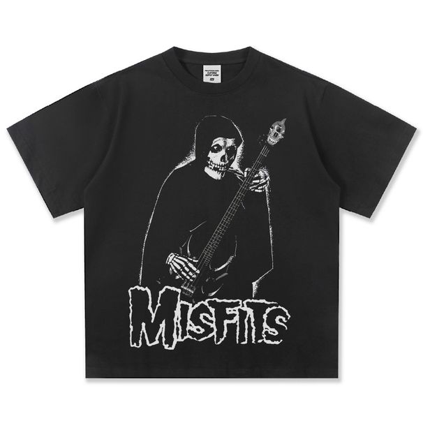 Men's Clothing Men's New Direct Injection Printing Summer Pure Cotton Trendy T Shirt Men's Short Sleeved Bottoming Shirt_viptrois.com