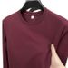 Spring And Autumn Pure T-Shi Sleeve 250g Xinjiang Long Staple Cotton Round Neck Oversized Drop Shoulder Men's Base_viptrois.com