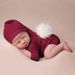 Ylsteed 2 Pieces Set Newborn Photo Shooting Clothes Knitting Baby Boy Jumpsuit with Pompom Hat Infant Photography Props_viptrois.com