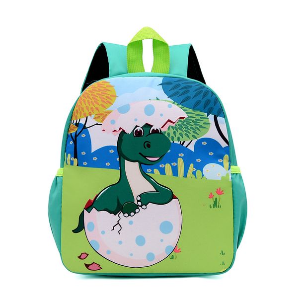 Kids Backpack School Bag Cute Animal Dinosaur Print Backpack Kindergarten Primary School Bookbag_viptrois.com