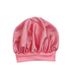 Satin Nightcap Hair Care Bath Hat Wide-brimmed Thin High-elastic Chemotherapy Ladies Hair Care Hat Satin Beauty_viptrois.com