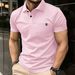 Men's Patchwork Pocket Polo Shirt – Trendy Contrast Color Design For Casual & Streetwear Style_viptrois.com