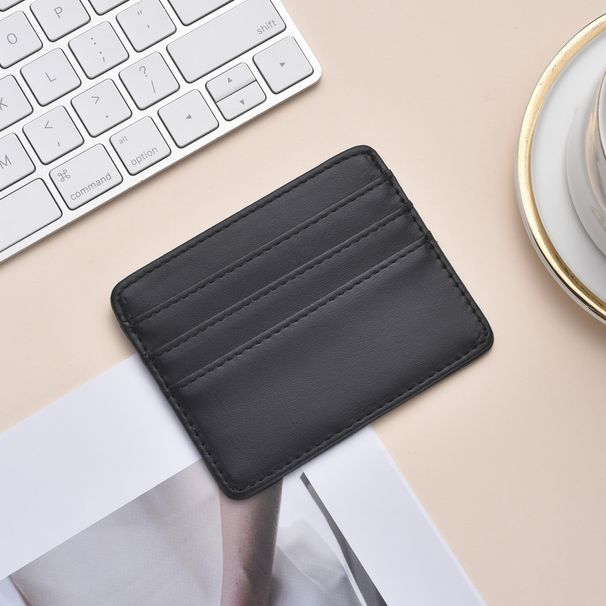 Multi-card Position, Large-capacity Card Bag, Sewing Line, Portable ID Bag, Multi-functional Card Sleeve, Multi-color._viptrois.com