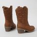 Kids Shoes Children's Mid Calf Boots New Girls Soft Sole Fashion Retro Leather Boots For Middle And Large Children Foreign Trade Boots_viptrois.com