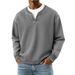 Men's 3d Print Long Sleeve Hoodie – Vintage-Inspired Layered Look With Fleece Lining (Multiple Colors, S-5xl)_viptrois.com