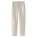 Men's Clothing Linen Casual Pants Summer Thin Linen Pants Slim Retro Straight Trousers High Quality Cotton Linen Pants_viptrois.com