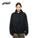 Unisex Autumn Embroidered Hoodie -Inspired Streetwear With Cotton Lining, Loose Fit, Geometric Print (Black, Gray, Navy)_viptrois.com